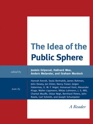 cover image of The Idea of the Public Sphere